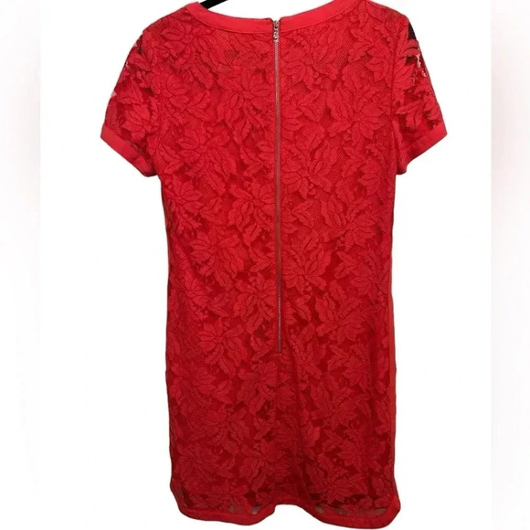 Donna Morgan Dress Women's Size 8 Lace Mini Date Night Romantic Feminine Lined - Picture 3 of 8